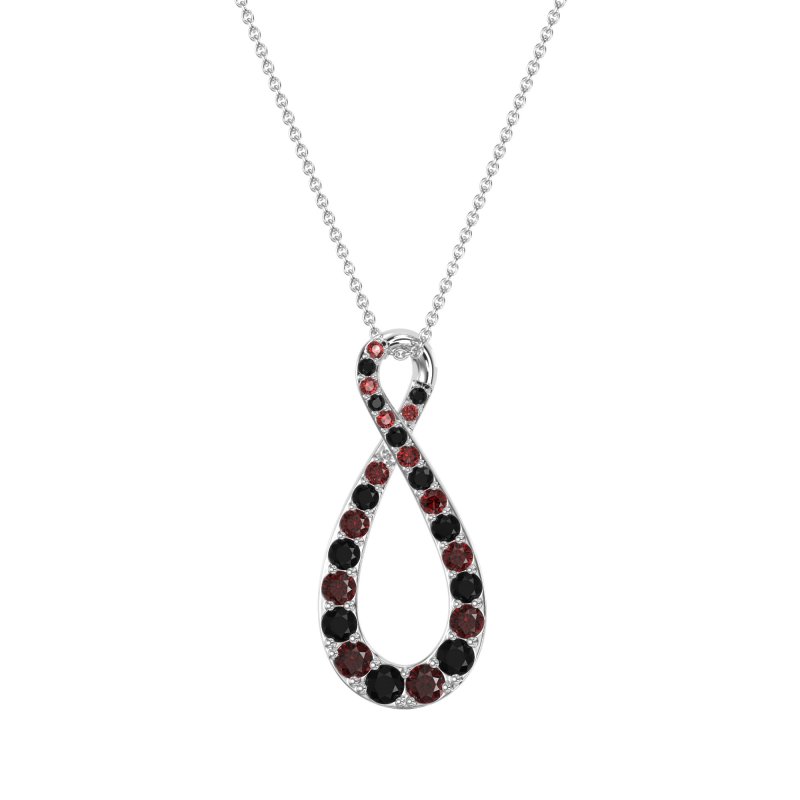 Twisted Infinity Necklace