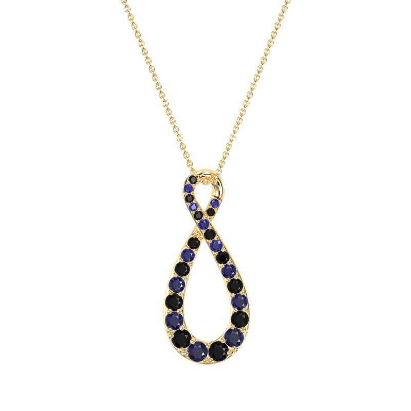 Twisted Infinity Necklace