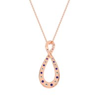 Twisted Infinity Necklace