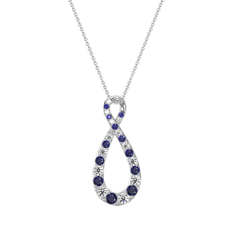 Twisted Infinity Necklace
