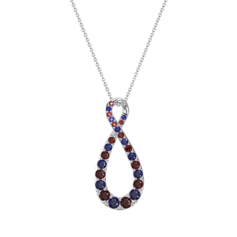 Twisted Infinity Necklace