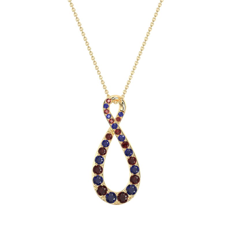 Twisted Infinity Necklace