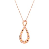 Twisted Infinity Necklace