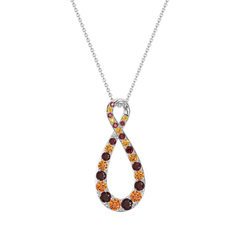 Twisted Infinity Necklace