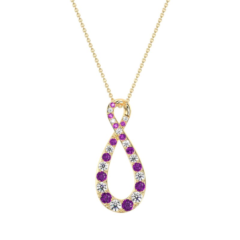 Twisted Infinity Necklace