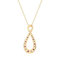 Twisted Infinity Necklace