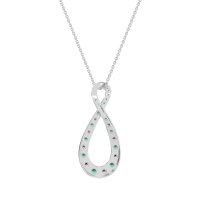 Twisted Infinity Necklace