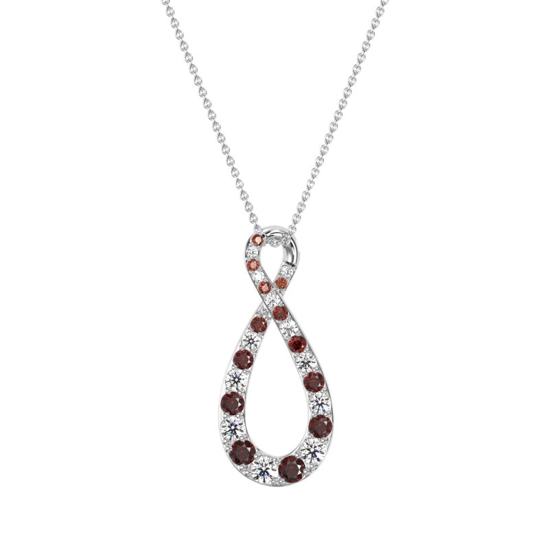 Twisted Infinity Necklace