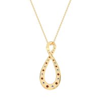 Twisted Infinity Necklace