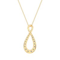 Twisted Infinity Necklace