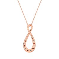 Twisted Infinity Necklace