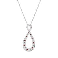 Twisted Infinity Necklace