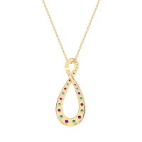 Twisted Infinity Necklace