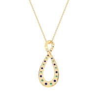 Twisted Infinity Necklace