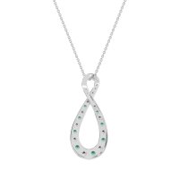 Twisted Infinity Necklace