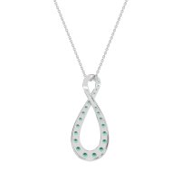 Twisted Infinity Necklace