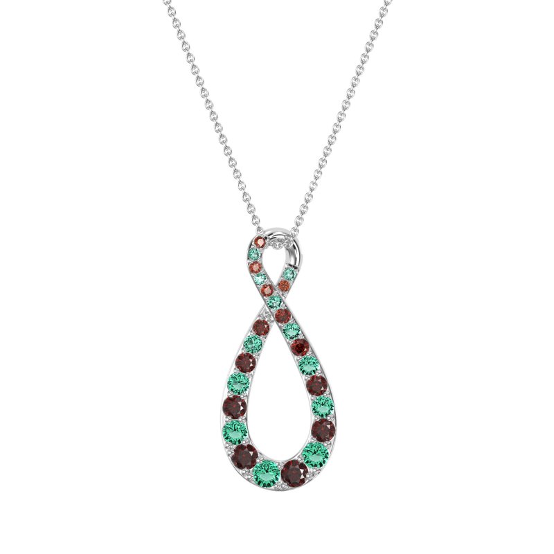 Twisted Infinity Necklace
