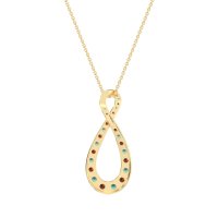 Twisted Infinity Necklace