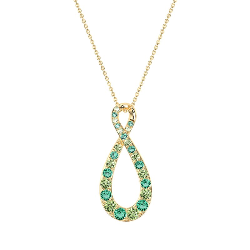Twisted Infinity Necklace