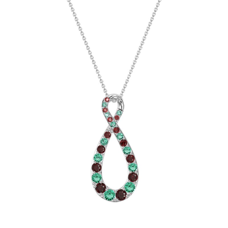 Twisted Infinity Necklace