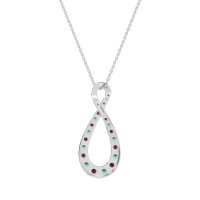 Twisted Infinity Necklace