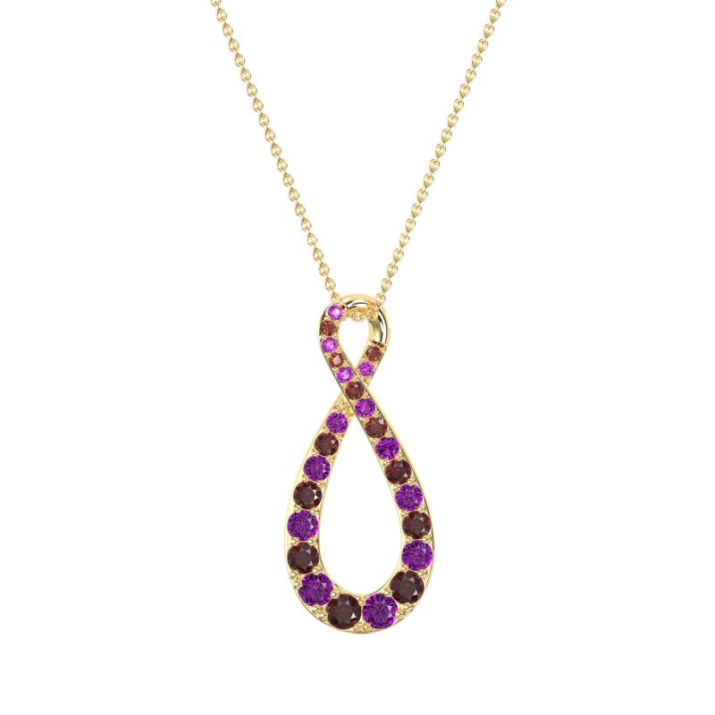 Twisted Infinity Necklace