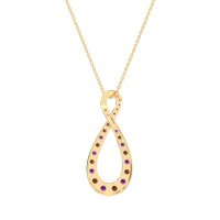 Twisted Infinity Necklace