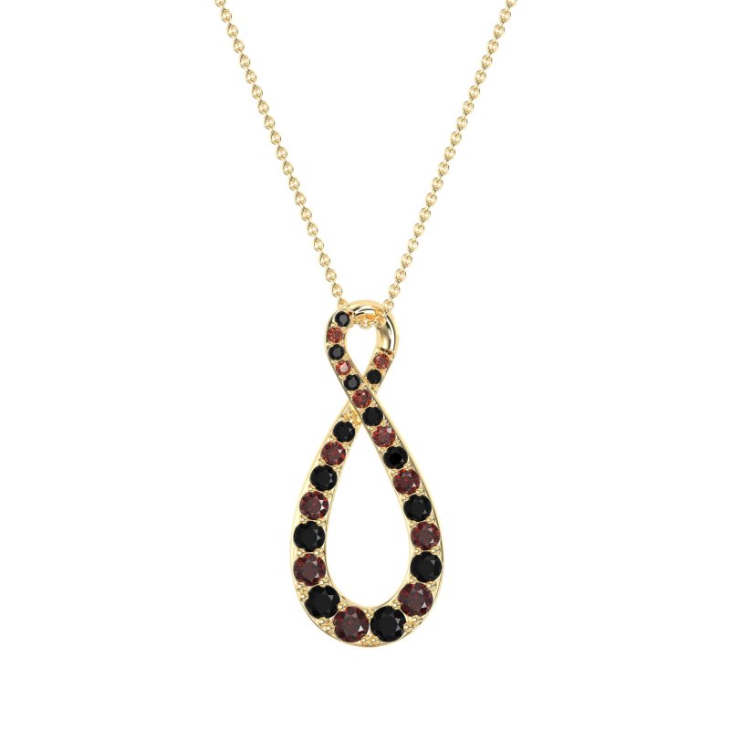 Twisted Infinity Necklace