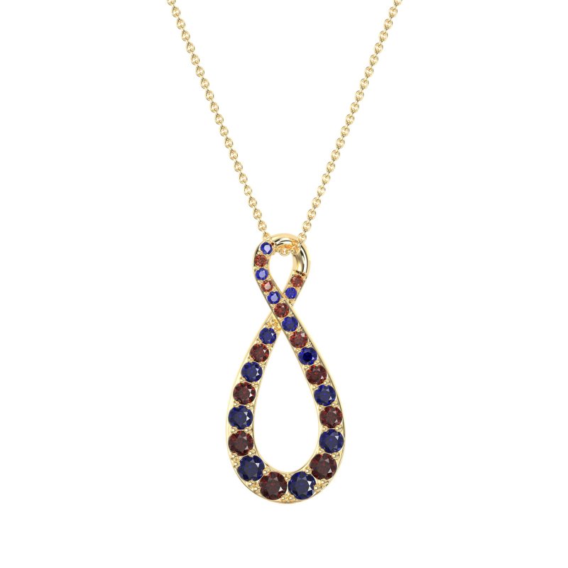 Twisted Infinity Necklace