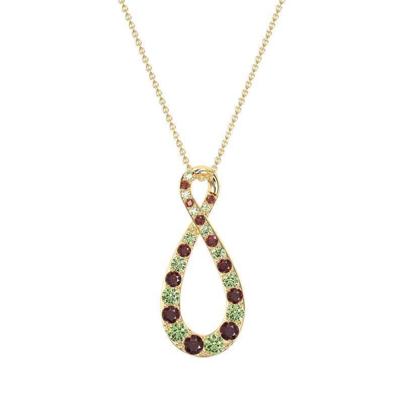 Twisted Infinity Necklace
