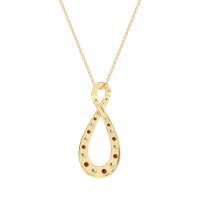 Twisted Infinity Necklace