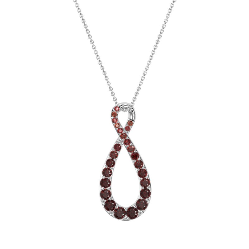 Twisted Infinity Necklace