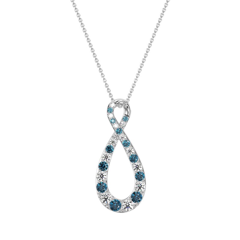 Twisted Infinity Necklace