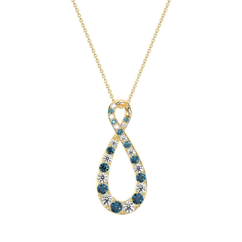 Twisted Infinity Necklace