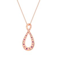 Twisted Infinity Necklace