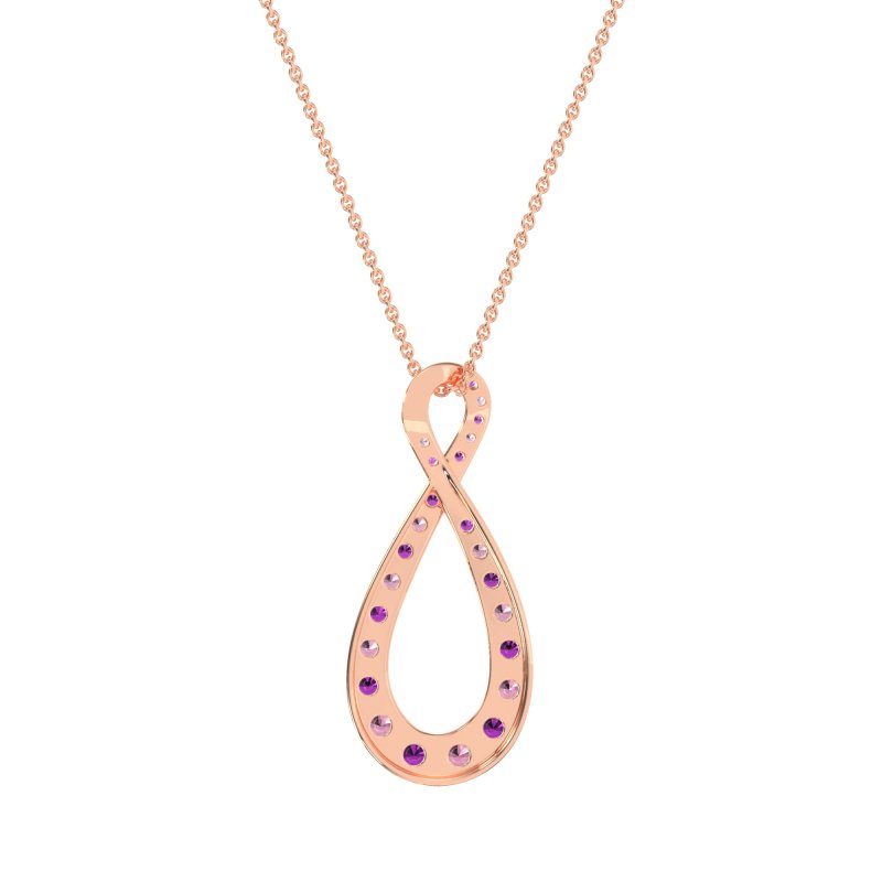 Twisted Infinity Necklace