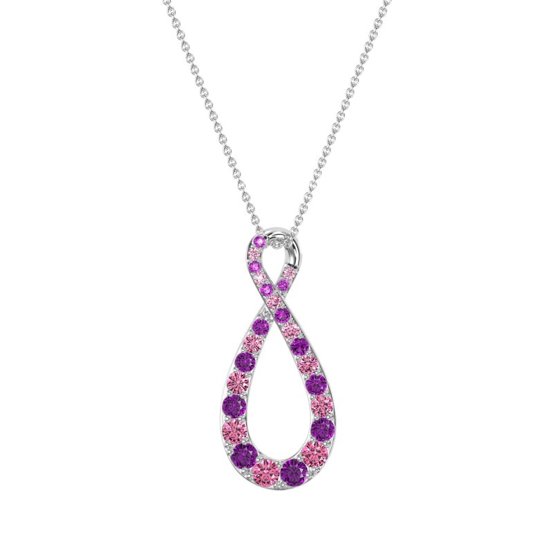 Twisted Infinity Necklace