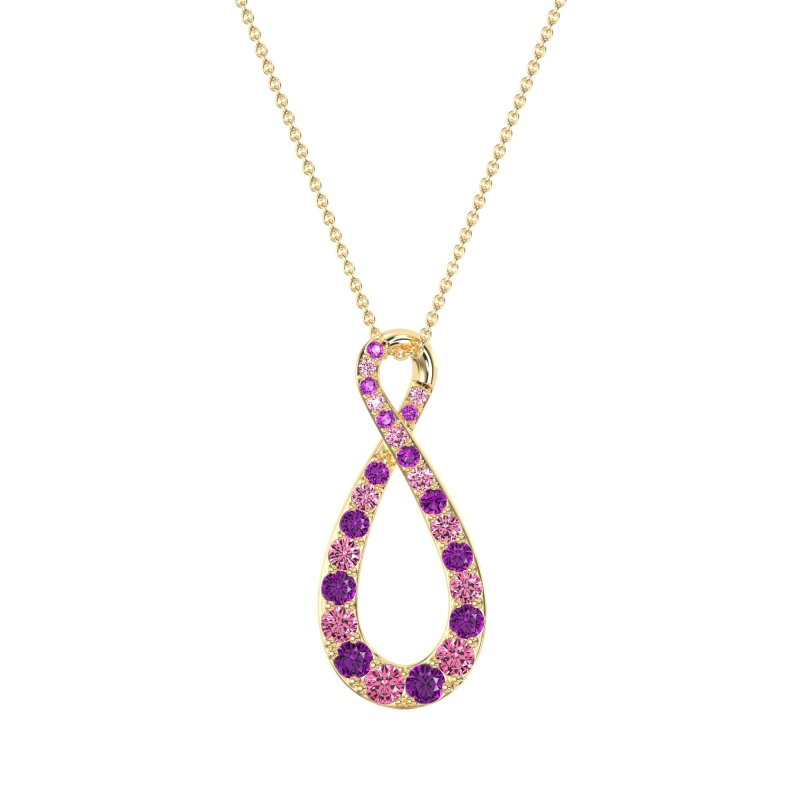 Twisted Infinity Necklace