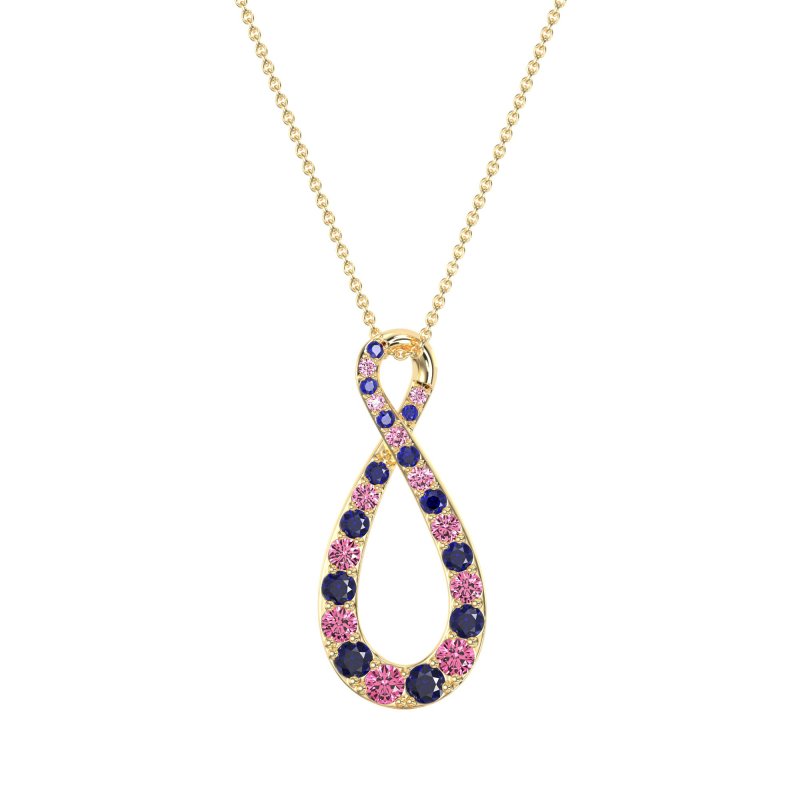 Twisted Infinity Necklace