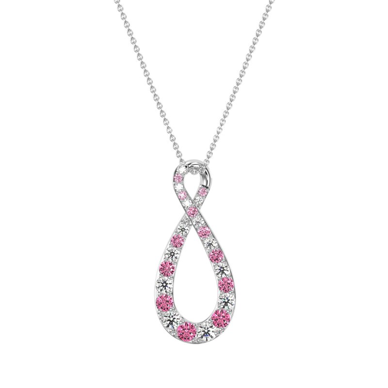 Twisted Infinity Necklace