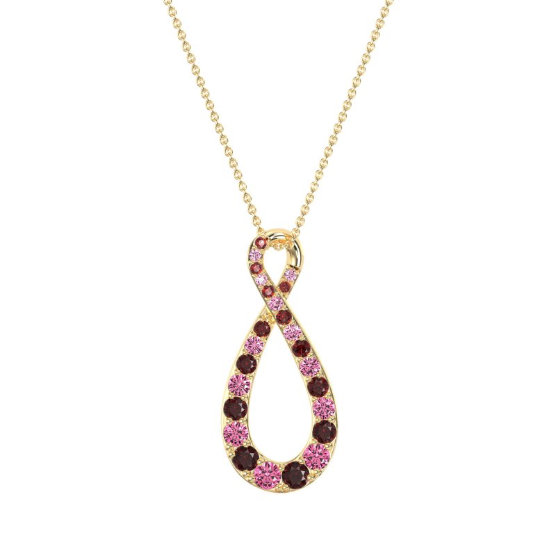 Twisted Infinity Necklace