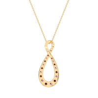 Twisted Infinity Necklace