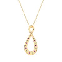 Twisted Infinity Necklace