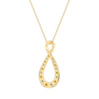 Twisted Infinity Necklace