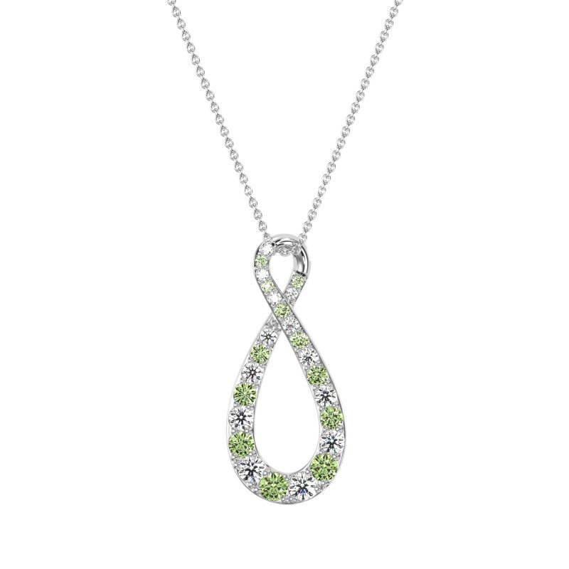 Twisted Infinity Necklace