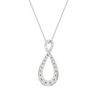 Twisted Infinity Necklace