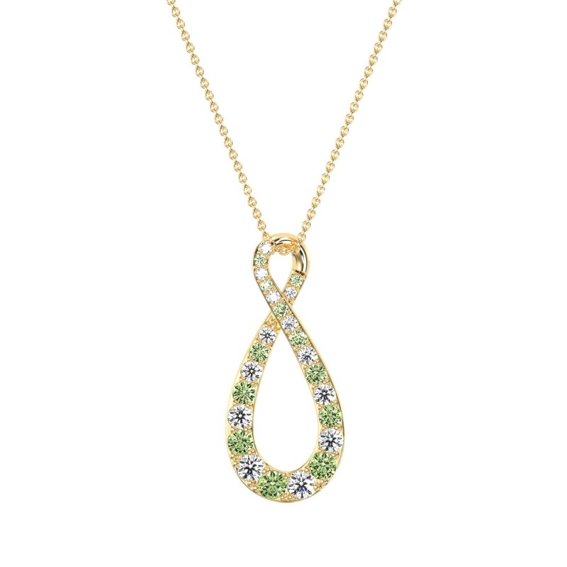 Twisted Infinity Necklace