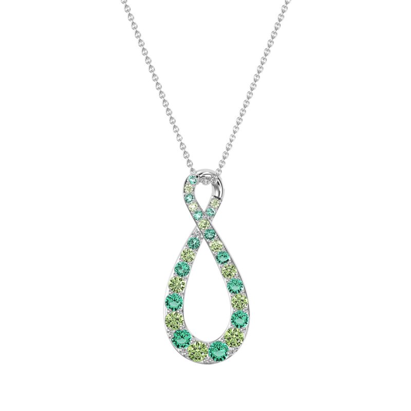 Twisted Infinity Necklace