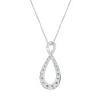 Twisted Infinity Necklace