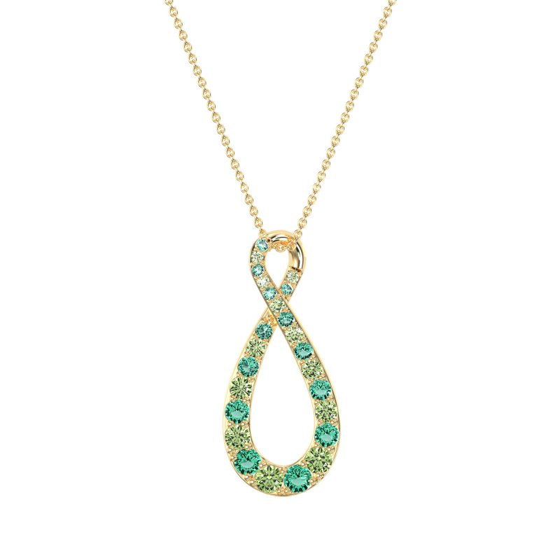 Twisted Infinity Necklace